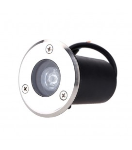 Spot Encastrable de sol LED - 1X1W - Bridgelux - 12V