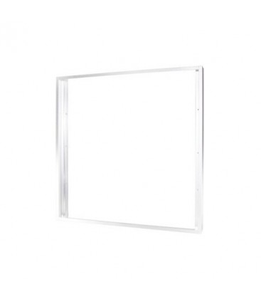 Cadre Aluminium pour Dalle LED 30x30cm - Finition Blanc