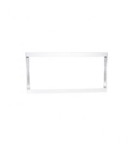 Cadre Aluminium pour Dalle LED 60x30cm - Finition Blanc