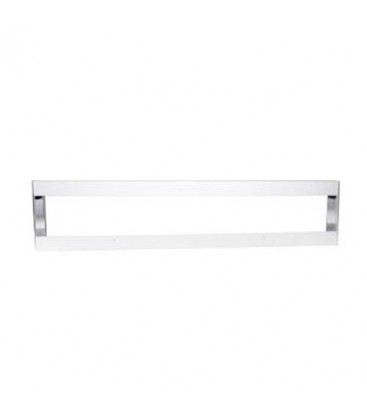 Cadre Aluminium pour Dalle LED 120x15cm - Finition Blanc