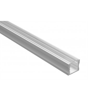 Profilé Led - Série U15 - 1,5 mètres - Diffuseur Transparent