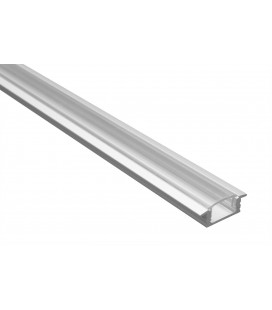 Profilé LED d'angle - Série V16 - 1,5 mètre - Aluminium - Diffuseur opaque  - DELILED SAS