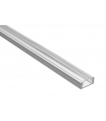 Profilé LED - Serie U07 - 1.5 Mètre - Diffuseur Transparent