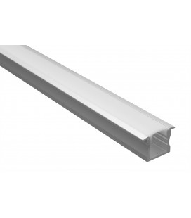 Profilé LED - Série T15 - 1,5 mètre - Diffuseur opaque