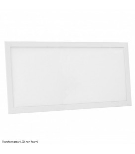Dalle LED Ecolife Cadre Blanc - 60x30cm - 25W