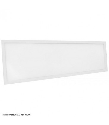 Dalle LED Ecolife Cadre Blanc - 120x30cm - 40W