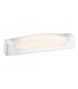 Réglette LED TALASSO S19 Aric + Prise rasoir & interrupteur - salle d'eau - Blanc Chaud