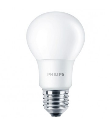 Ampoule LED E27 - PHILIPS - CorePro LED A60 5-40W Dépolie - Blanc Neutre 4000K