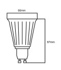 Ampoule LED-GU10-PAR16-7W-COB Bridgelux