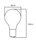 Ampoule LED-E27-A60-6W-Filament Epistar