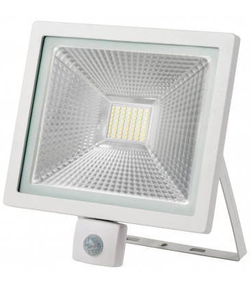 Projecteur LED avec détecteur - 50W - IP65 - WAVE - Ecolife Lighting®