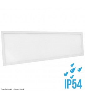 Dalle LED NOVA - 120x30cm - 40W - IP54 - DeliTech - Alim. non fournie