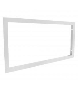 Cadre d'encastrement pour dalle LED 60x30cm, faux plafond & plaque de plâtre Ba13