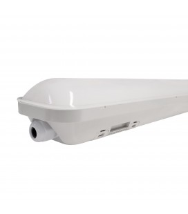 Réglette LED intégrée - 1200 mm - 20 W - Étanche IP 66 - DeliTech®