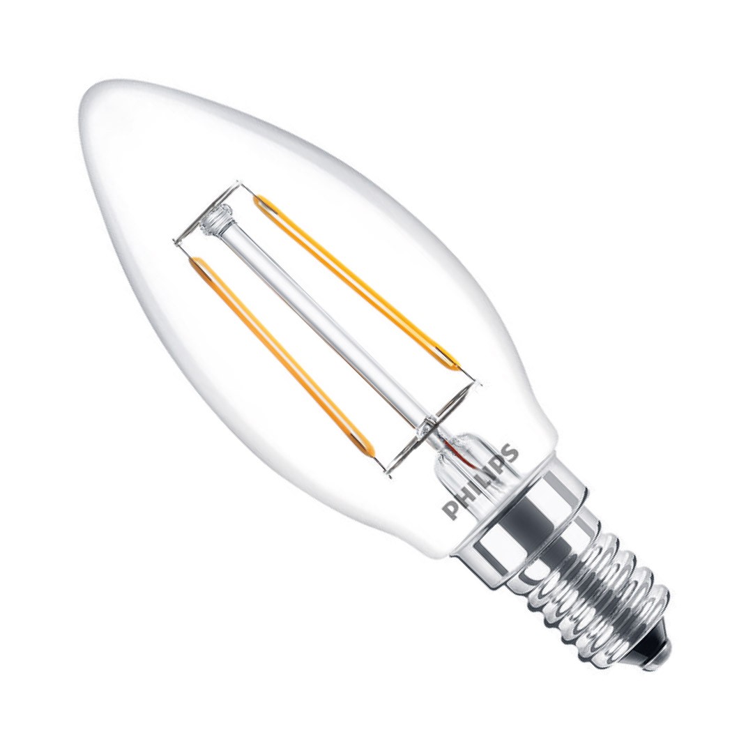 Ampoule LED E14 forme tube CUISINE éclairage blanc chaud 1W 100 lumens  Ø2.5cm