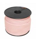 Fil électrique tissu -sur mesure-Rose