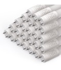 Pack de 25 Tubes LED en verre - T8 Ecolife Lighting - 1200mm - 18W - Blanc Neutre