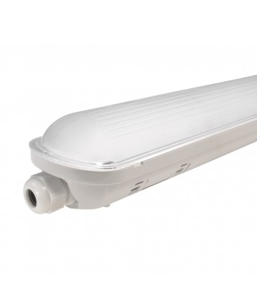 Réglette LED intégrée - Étanche IP65 - 1180mm - 24W - Blanc Pur - NOVA - DeliTech®