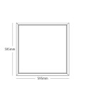 Dalle LED TITAN - 60x60cm - 54W - Blanc Neutre - DeliTech®