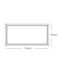 Dalle LED 24W 60x30cm - NOVA - DeliTech® Alimentation non fournie