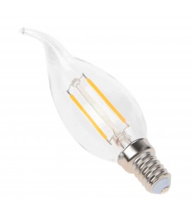 Ampoule LED E14 Flamme - 2.5W - Filament