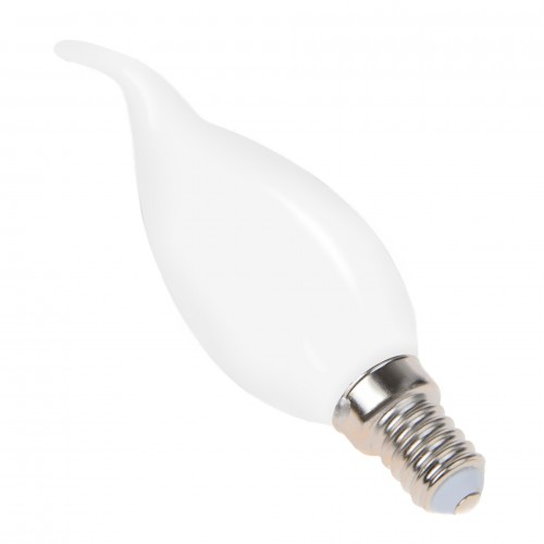 Ampoule LED E14 Flamme - 2.5W - Mat - Filament