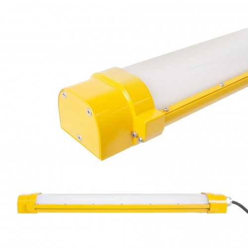 Réglette Intégrée LED ATEX anti-explosion - 60W - 1335 mm - IP65 - DeliTech  - Decoreno