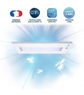 Luminaire UV-C - 2 Tubes - DEEPLIGHT®