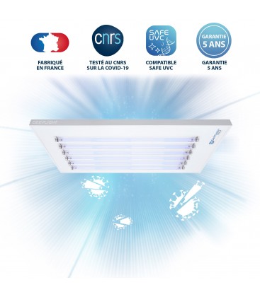 Luminaire UV-C DEEPLIGHT™ - 6 Tubes - Powered by Philips - DeliTech Medical®