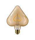 Ampoule LED E27 Philips décorative en forme de champignon - LEDClassic 30W  Mushroom E27 2000K GOLD D - DELILED SAS