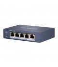 Switch PoE 4 ports - Hikvision DS-3E0505HP-E