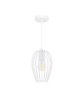 Lampe suspendue Ether - Blanc - Culot E27 - DeliTech®