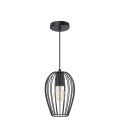 Lampe suspendue Ether - Noir - Culot E27 - DeliTech®