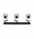 Trio de lampes suspendues Ether - Noir - Culot E27 - DeliTech®