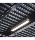 Luminaire linéaire LED 1200x70x55 mm - 60W - Blanc - NOVA By Delitech