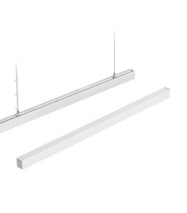 Luminaire linéaire LED 1125x70x55 mm - 40W - Blanc - NOVA By Delitech
