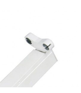 Réglette pour tubes LED T8 double - Non étanche - 1200 mm