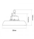 Suspension Industrielle LED FLEXLINE 200W - 170lm/W - CCT - ZHAGA Sensor Ready By DELITECH