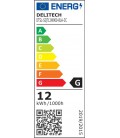 Pilier LED Extérieur Carré Transparent - 12 W - IP 65 - 900 mm - DeliTech®