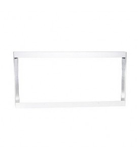 Boitier auminium blanc pour Dalle LED 120x30cm