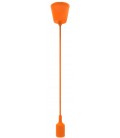 Suspension E27 - Câble textile Déco Orange