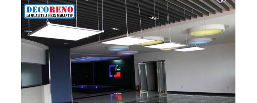 Les dalles led suspendues design et efficacité