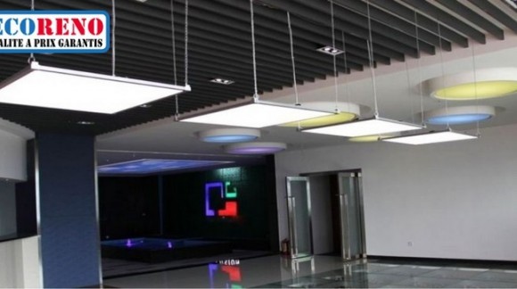 Les dalles led suspendues design et efficacité