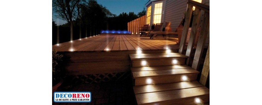 L' éclairage led design et économique pour votre terrasse !