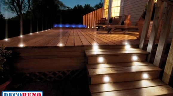 L' éclairage led design et économique pour votre terrasse !