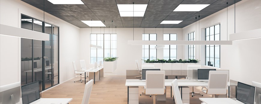 DALLE LED : la solution idéale pour l'éclairage des bureaux
